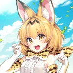 kemono friends: kingdom android application logo